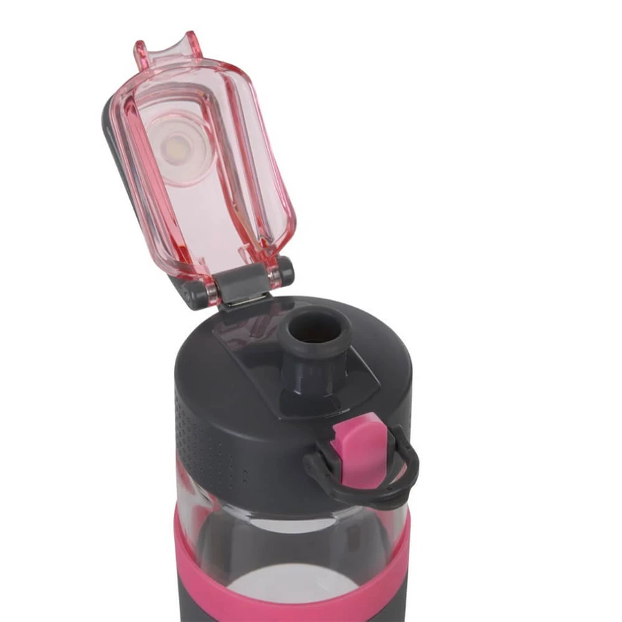 Casno, Cross glass bottle, pink, 500 ml