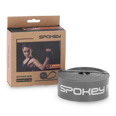 Spokey Power, weerstandsband, hard, grijs, 1 stuk