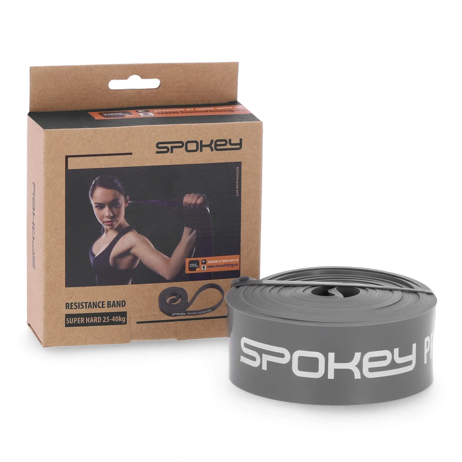 Spokey Power, weerstandsband, hard, grijs, 1 stuk