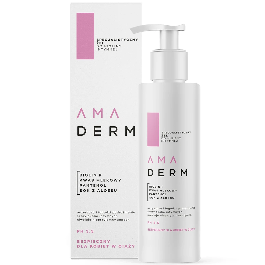 Amaderm, speciale gel voor intieme hygiëne, 195 ml