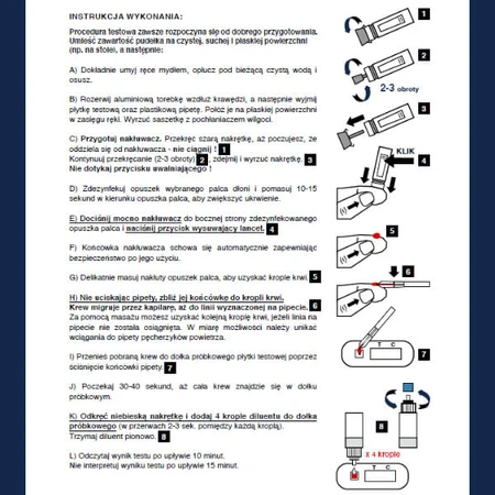 LabHome Thyro-Check, bloedtest voor verhoogd TSH-gehalte, diagnose van hypothyreoïdie, 1 stuk
