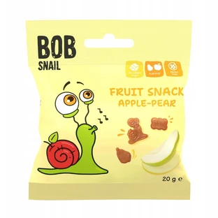 Bob Schnecke Fruchtgummi, Apfel, Birne, 20 g
