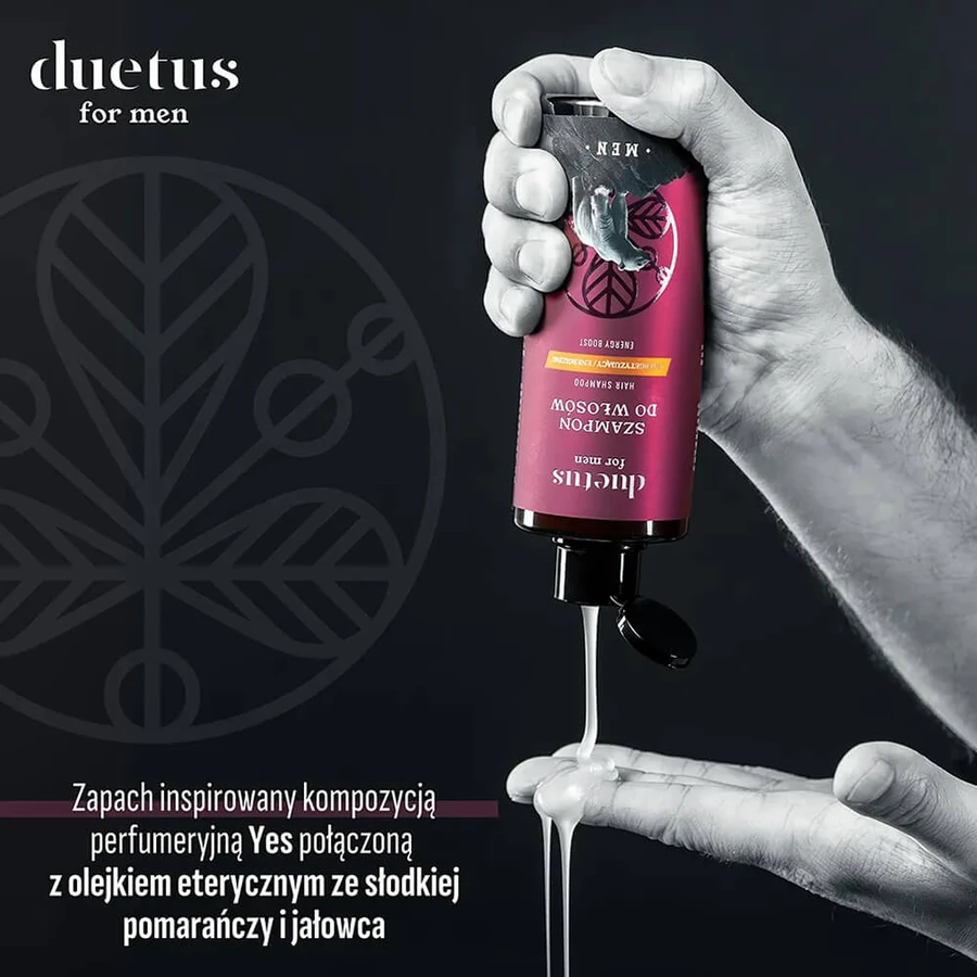 Duetus For Men, energiespendendes Haarshampoo, 300 ml