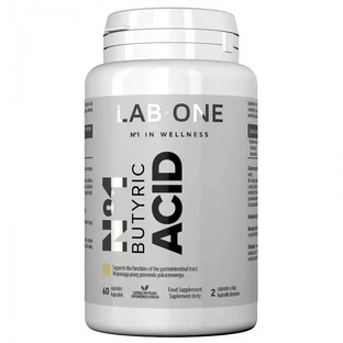 Lab One Ácido Butírico, butirato sódico, 60 cápsulas