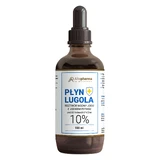 Lugol's vloeistof 10%, waterige oplossing van jodium met kaliumjodide, 100 ml