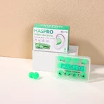 Haspro, dopuri de urechi turnate cu aloe vera, 12 bucăți