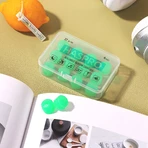 Haspro, dopuri de urechi turnate cu aloe vera, 12 bucăți
