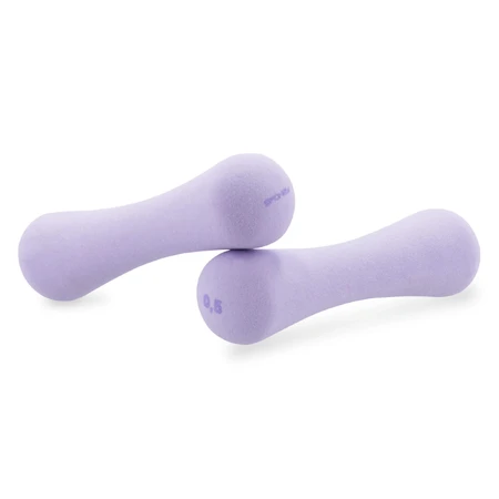 Spokey Bone, dumbbells, purple, 0.5 kg, 2 pieces