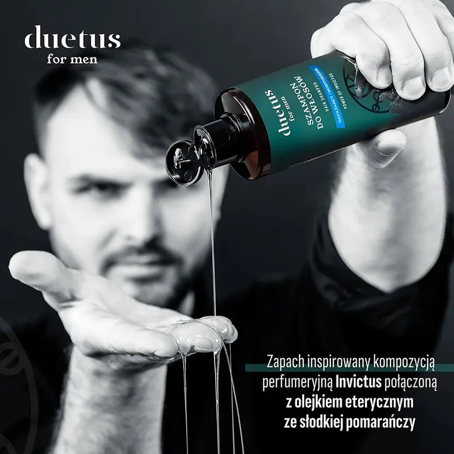 Duetus For Men, hydraterende haarshampoo, 300 ml