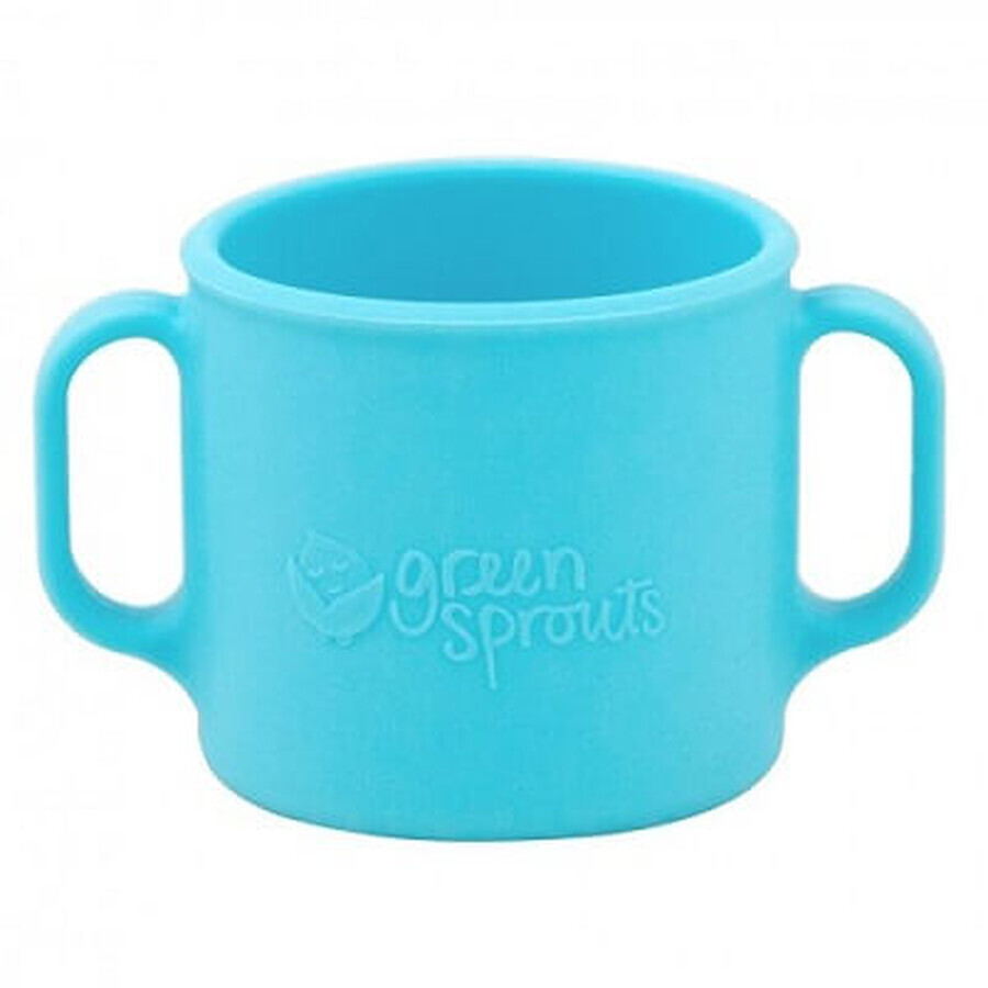 Tasse d'apprentissage Aqua, 207 ml, Green Sprouts