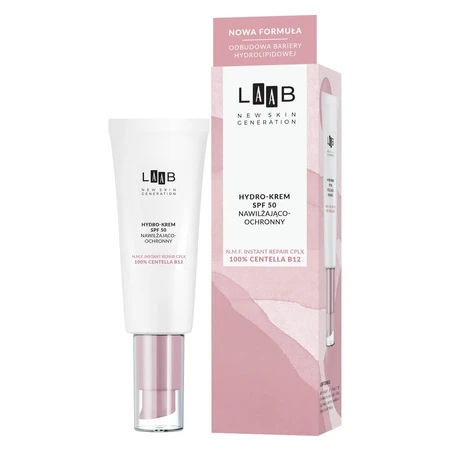 AA LAAB Centella B12, hydro-crème, hydraterend en beschermend, SPF 50, 40 ml