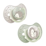Lovi Night & Day, fopspeen, silicone, dynamisch, Egel, vanaf 18 maanden, 2 stuks