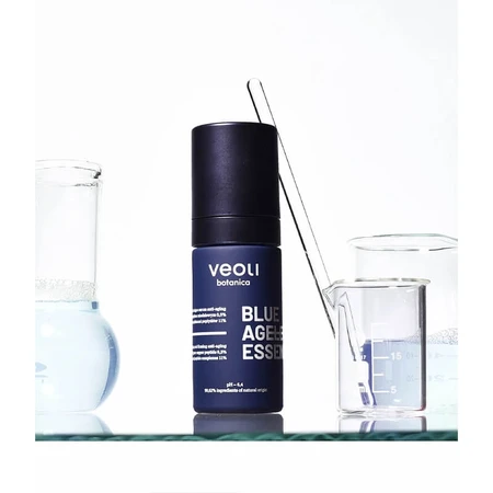 Veoli Botanica Blue Ageless Essence, opvullend en verstevigend anti-aging serum voor het gezicht, 30 ml