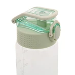 Majestic Sport, tritan water bottle, Okosei Clear, green, 750 ml