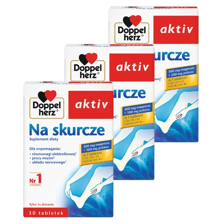 Doppelherz aktiv Na Skurcze set, 3 x 30 tabletten