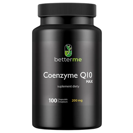 BetterMe Coenzyme Q10 Max, coenzyme Q10, 100 soft capsules