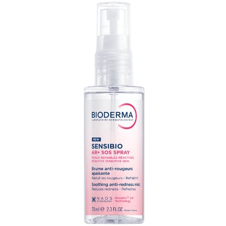 Bioderma Sensibio AR+, SOS anti-roodheid mist, 70 ml