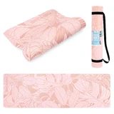 Spokey Leaf, oefenmat, antislip, roze, 1 stuk