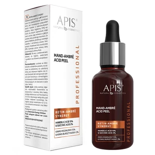 Apis Professional Retin Ambre Synergy, zure peeling, mandelzuur 15% + barnsteenzuur 2%, 30 ml