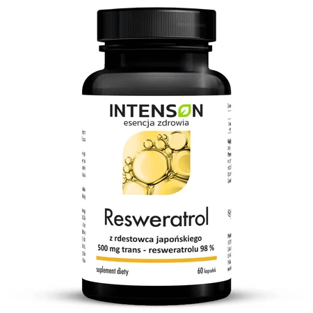 Intenson resveratrol uit Japanse duizendknoop, 60 capsules