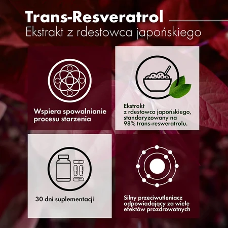 Intenson resveratrol uit Japanse duizendknoop, 60 capsules