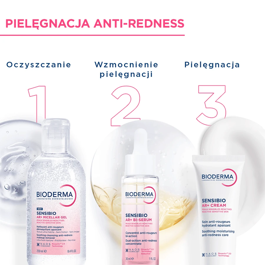 Bioderma Sensibio AR+, oczyszczający żel micelarny, 250 ml: ceny i cechy