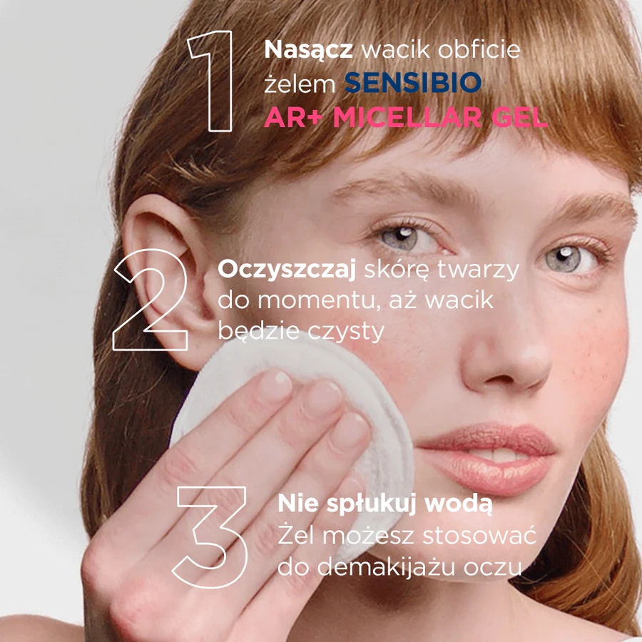 Bioderma Sensibio AR+, oczyszczający żel micelarny, 250 ml: ceny i cechy