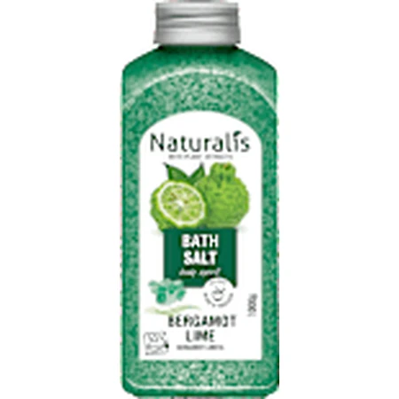 Naturalis Badesalz Bergamotte & Limette, 1 kg