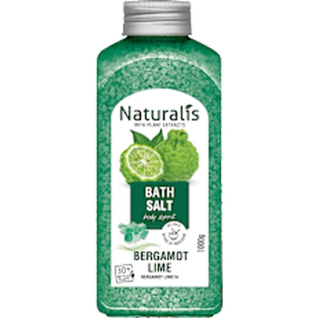 Naturalis Badesalz Bergamotte & Limette, 1 kg