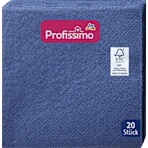 Profissimo Servilletas de mesa azul oscuro