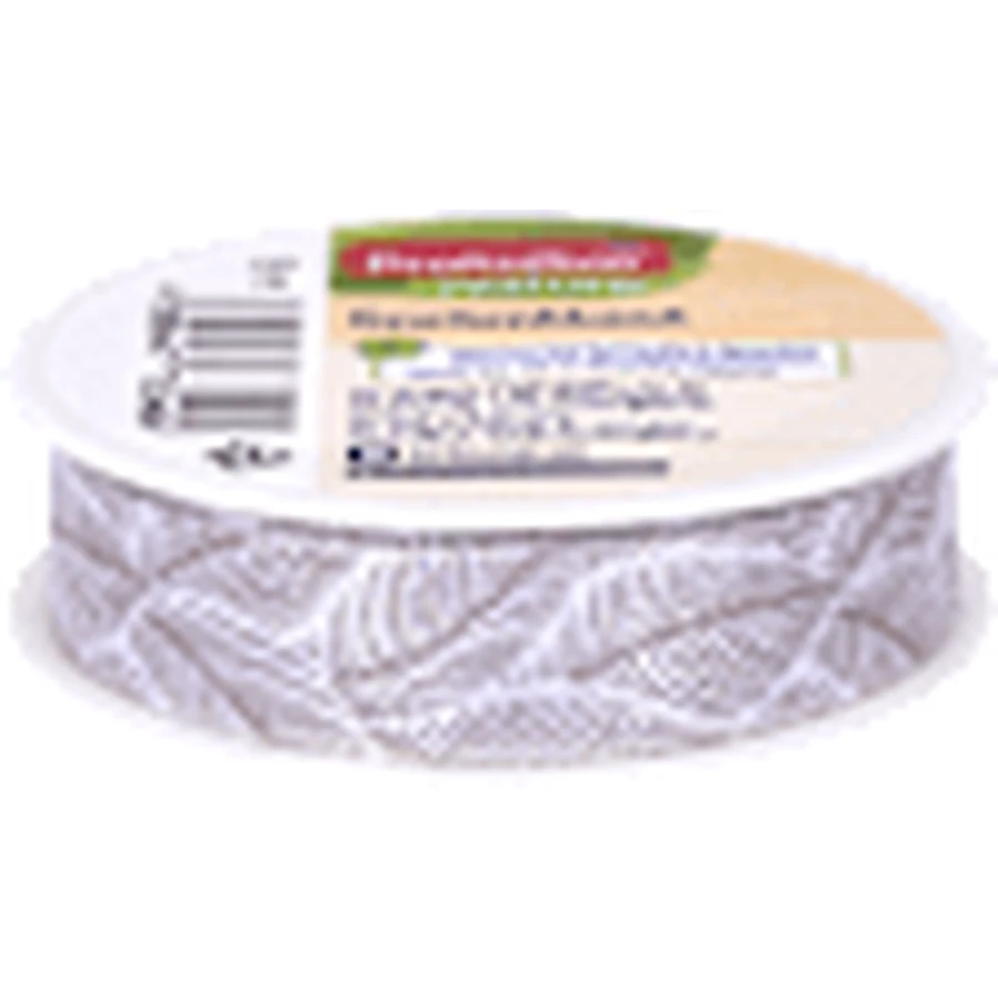 Profissimo Gift ribbon with leaf pattern, 5m