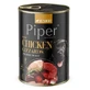 Moist food for puppies and young dogs with pipote and beetroot, 400 g, Piper