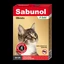 Rotes antiparasitäres Halsband für Katzen, 35 cm, 1 Stück, Sabunol