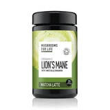 Organic Lion's Mane with matcha and cinnamon, Matcha Latte, 110 g, MushroomsForLife 634158970191