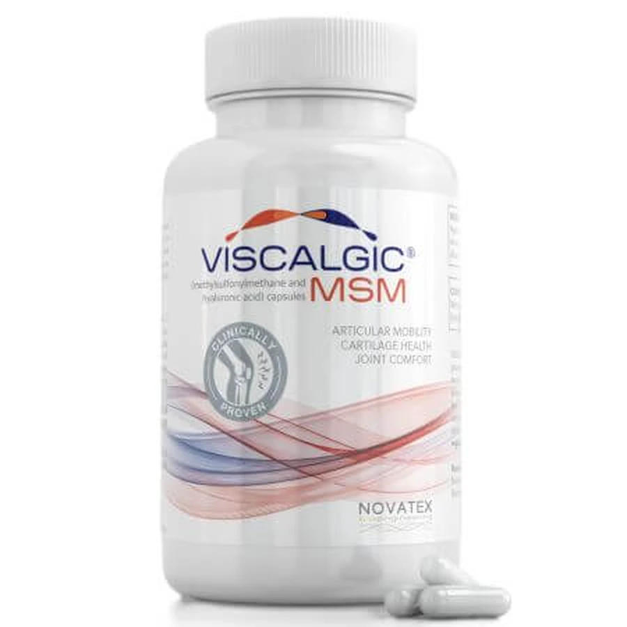 Viscalgic MSM, 120 Kapseln, Novatex Bioengineering