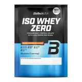 Protein powder with salted caramel Iso Whey Zero, 25 g, BiotechUSA