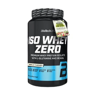 Vanille proteïnepoeder Iso Whey Zero, 908 g, BiotechUSA