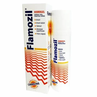 Flamozil hydrogel wound spray gel, 75 g, Lab Oystershell