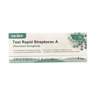 Streptokokken A sneltest, 1 stuk, Sejoy
