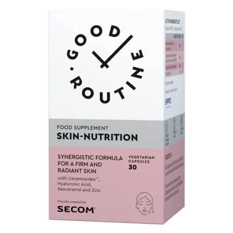 Skin-Nutrition, 30 cápsulas vegetales, Secom