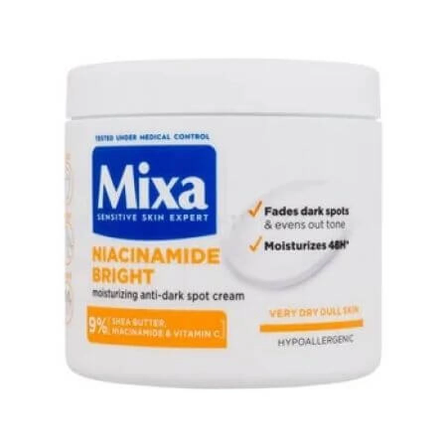 Anti-Pigmentflecken Feuchtigkeitscreme für Gesicht, Körper und Hände, 400 ml, Mixa