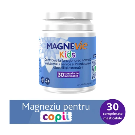 MagneVie Kids Magnesium & B6, 30 kauwtabletten