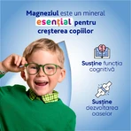 MagneVie Kids, 70 mg Magnesium + 0,6 mg Vitamin B6, Nervensystem und Konzentration, 4x30 Kautabletten