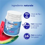 MagneVie Kids, 70 mg Magnesium + 0,6 mg Vitamin B6, Nervensystem und Konzentration, 4x30 Kautabletten