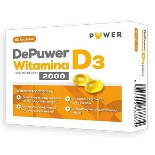 DePuwer, Vitamine D3 2000, 60 capsules