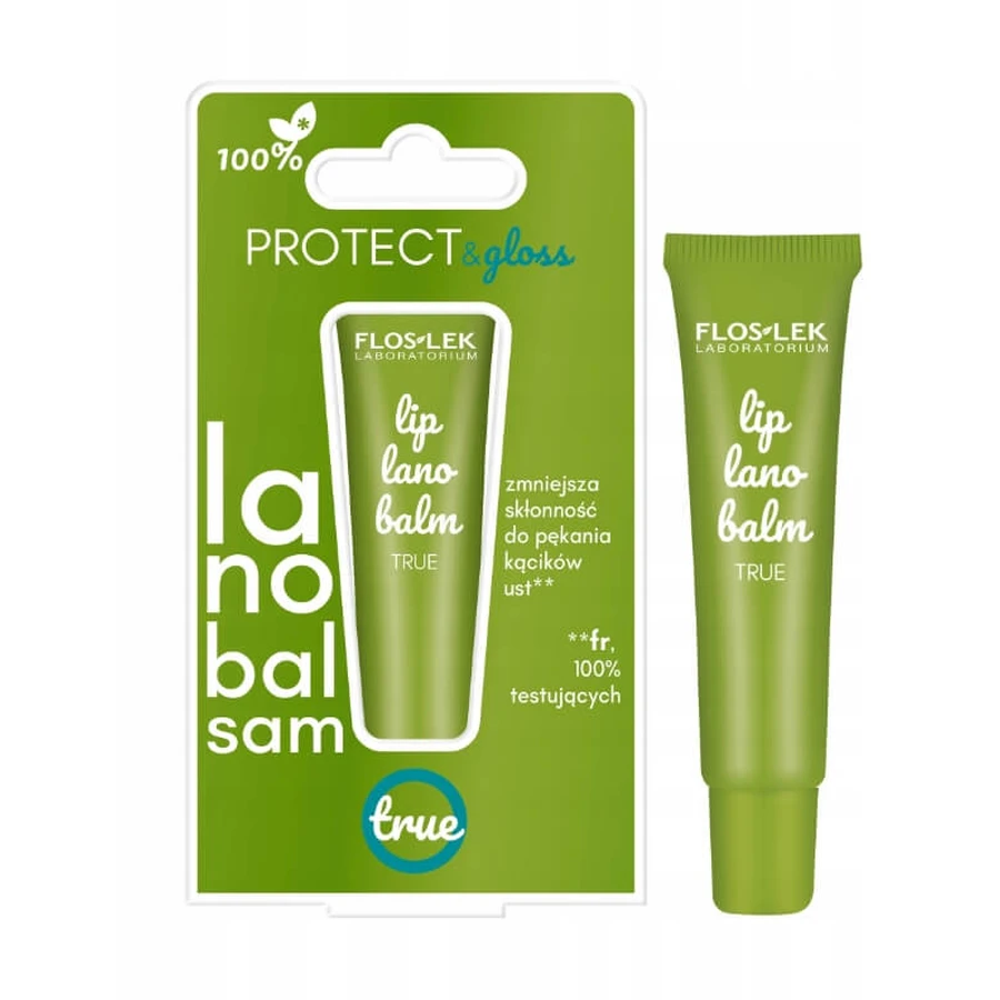 Floslek Laboratorium Lanobalsam do ust True, 12 g: ceny i cechy