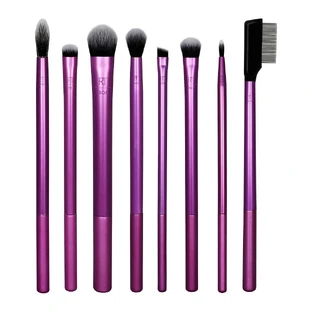 Real Techniques Everyday Eye Essentials Eye Makeup Brush Set, 8 pieces