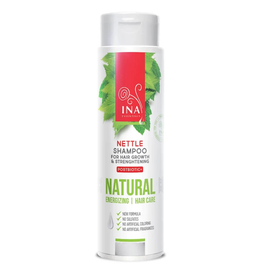 Ina Essentials Brandnetelshampoo tegen haaruitval, 200ml