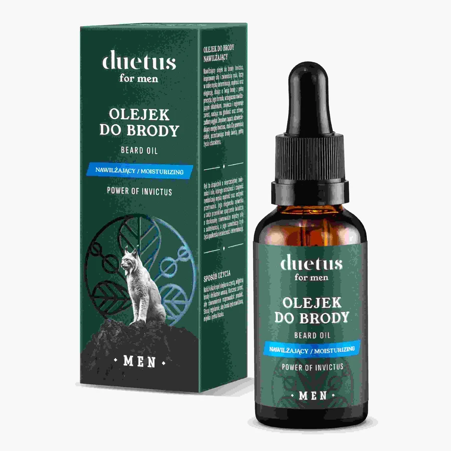 Duetus Baardolie voor mannen hydraterend, 30 ml