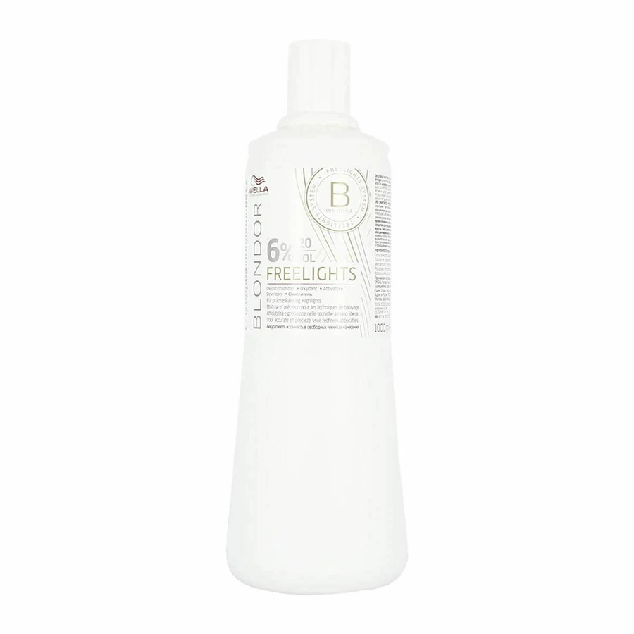 Wella Blondor Freelights 6 Creme Oxidationsemulsion, 1000ml